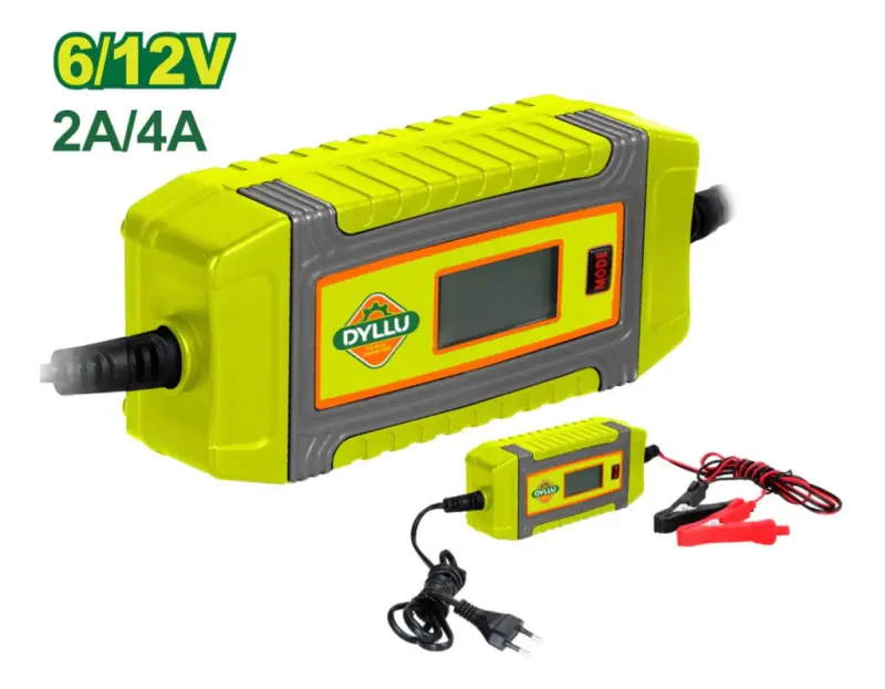 Cargador De Bateria 6/12v Capacidad 60ah Dyllu By Total DTBY15041-4