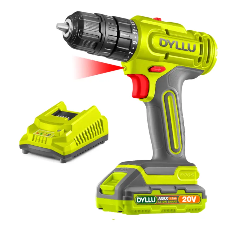 Taladro Inalambrico 20v 35Nm Dyllu By Total 1500rpm con batería y cargador DTCDP511-4