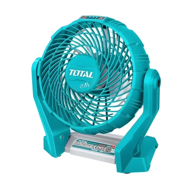 Ventilador Inalambrico Oficina Camping Auto Portátil 7¨ Total TFALI2007