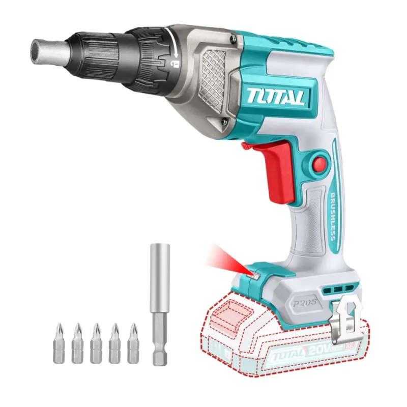 Atornillador para Durlok 20V BL INDUSTRIAL TOTAL TDSLI20428