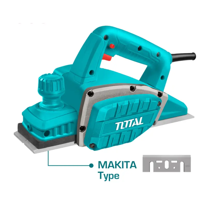 Cepillo Electrico Para Madera Garlopa 550W Total TL5508216-4