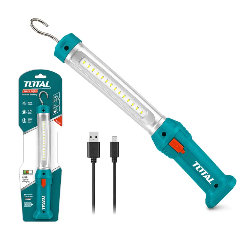 Lampara de Trabajo LED 300 Lumens 3.6V TOTAL TWLI35261