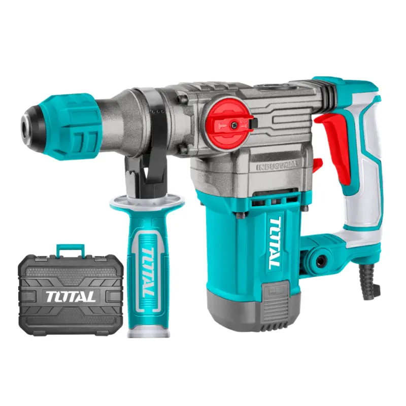 Rotormartillo Taladro Percutor Sds Plus + Accesorios Total 1500w 950 rpm TH1153256-4