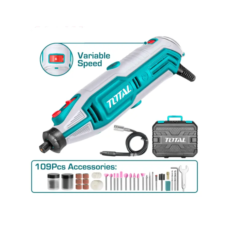 Minitorno con 109 accesorios Total 130W 35000 rpm TG513326-4