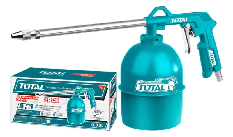 Pistola Para Lavado 750cc Total Aire Compresor Industrial TAT20751