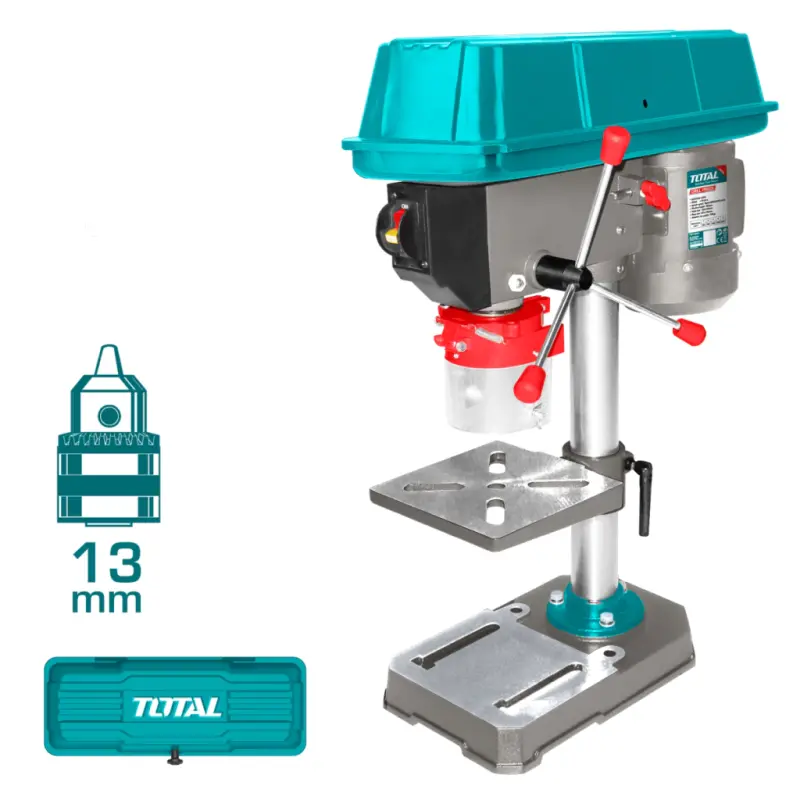 Taladro De Banco Total 350w mandril 13mm TDP133501-4