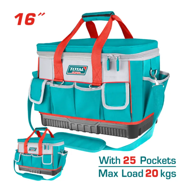 Bolso de Tela para Herramientas 16" 25 Bolsillos THT561625