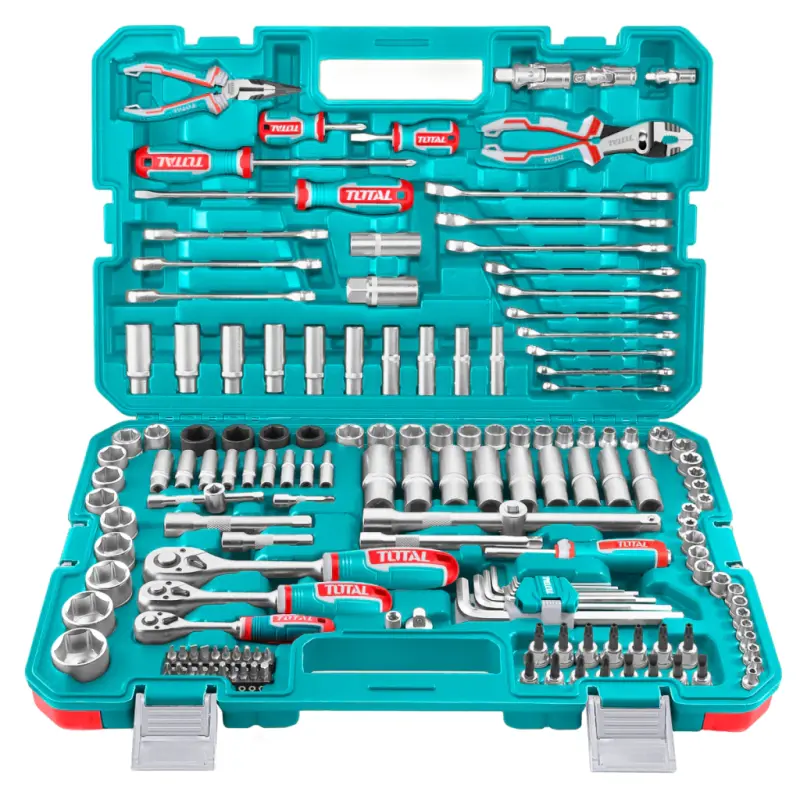 Caja de Herramientas de 156 Pcs TOTAL THKTHP21566
