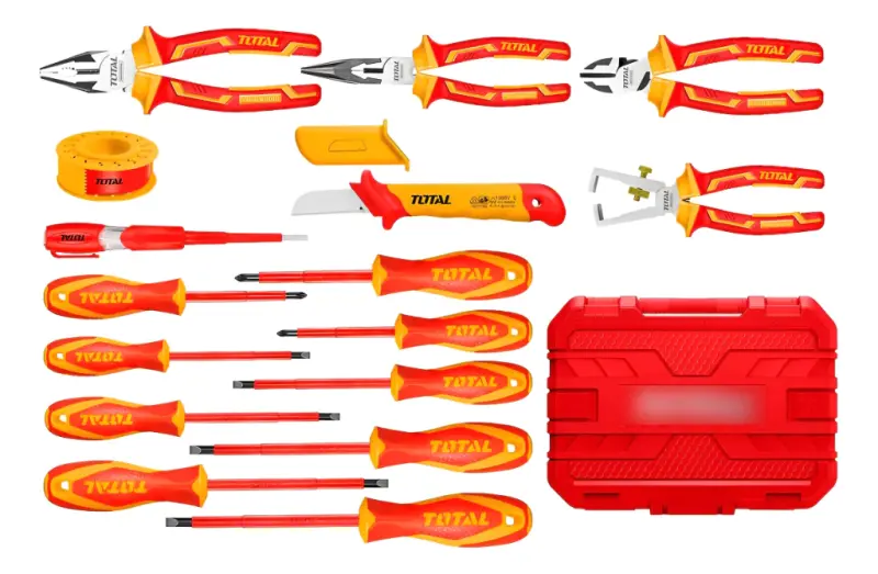 Caja de herramientas 16 pcs Alta Tension Total THKITH1601