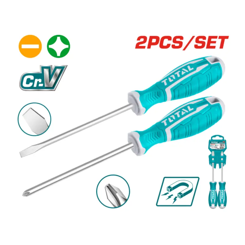 Set 2 Destornilladores Phillips Plano THT250201