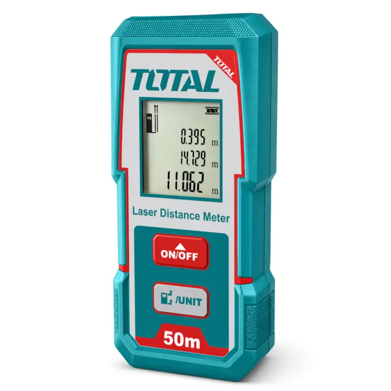Medidor Laser de Distancia 50m INDUSTRIAL TOTAL TMT55016