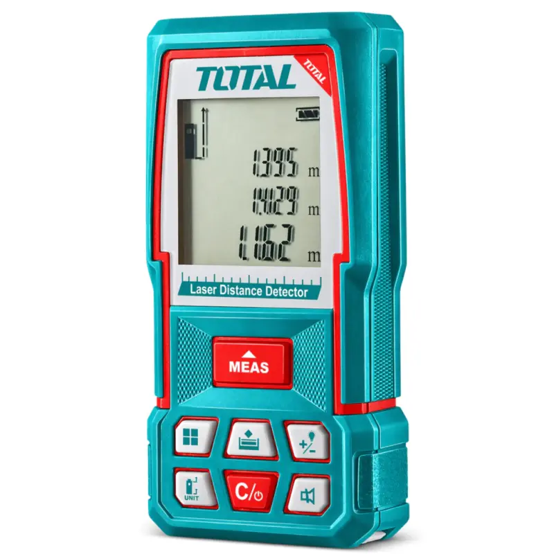 Medidor Laser Distancia Y Volumen Metro Digital 70mt Total TMT57026