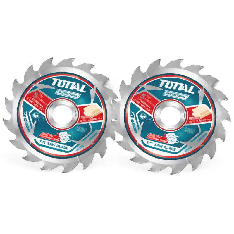 Set de 2 Discos Sierra TCT 140mm TOTAL TAC2331403